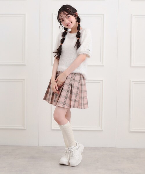 インパン付プリーツスカート（スカート）｜PINK-latte（ピンクラテ）の