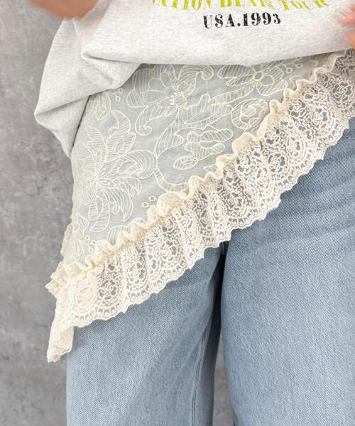 WEGO（ウィゴー）の「WEGO/マルチレースラップスカート（スカート・レディース・その他1・FREE）」の2枚目の写真