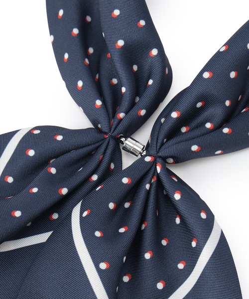 Petit Honfleur（プチオンフルール）の「アパッシュプリントスカーフ（ストール/ショール・レディース・グリーン/レッド・フリー）」の19枚目の写真