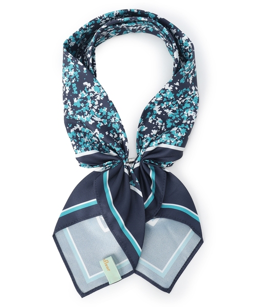 Petit Honfleur（プチオンフルール）の「アパッシュプリントスカーフ（ストール/ショール・レディース・グリーン/レッド・フリー）」の21枚目の写真