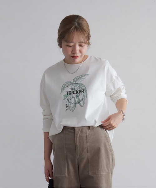 NOMBRE IMPAIR（ノンブルアンペール）の「カカオPT 長袖TEE（Tシャツ