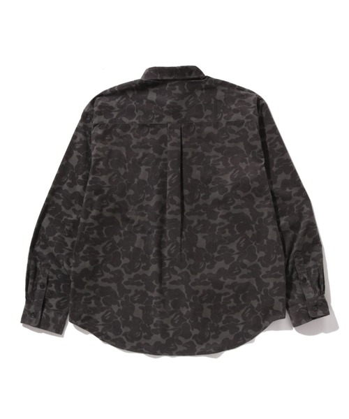 A BATHING APE（アベイシングエイプ）の「SOLID CAMO CORDUROY RELAXED FIT LS SHIRT（シャツ/ブラウス・メンズ・ブラック/グレー・LARGE/XX-LARGE/SMALL/X-LARGE/MEDIUM）」の3枚目の写真