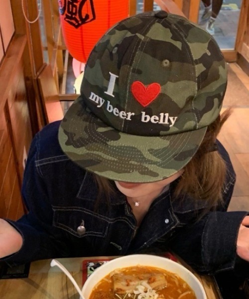 Vipoa（ヴィポア）の「Love logo embroidery cap（キャップ・レディース・カモフラージュ/レオパード・FREE）」の2枚目の写真