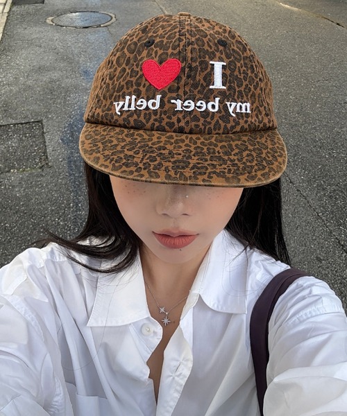 I LOVE VALLAD CAP キャップ IO kohjiya 着用 I LOVE VALLAD CAP キャップ IO kohjiya 着用モデル⑤