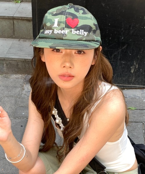 Love logo embroidery cap（キャップ）｜Vipoa（ヴィポア）の
