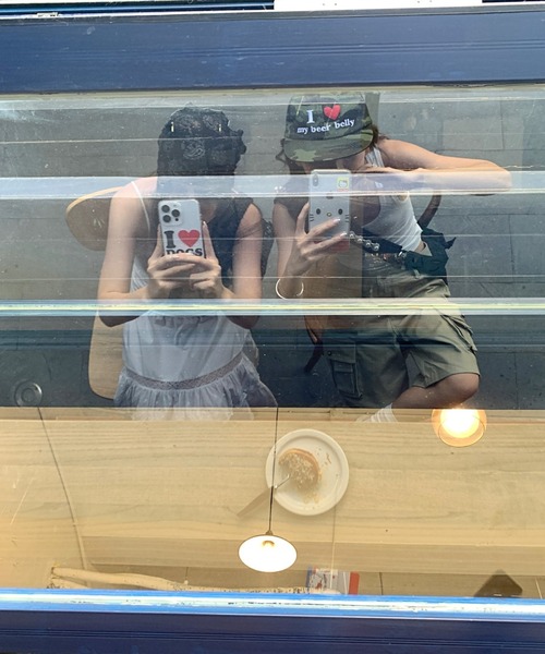 Vipoa（ヴィポア）の「Love logo embroidery cap（キャップ・レディース・カモフラージュ/レオパード・FREE）」の20枚目の写真