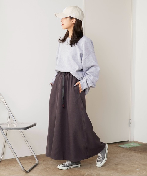 Gramicci/グラミチ WOOL LIKE FLARE SKIRT ウール フレアスカート