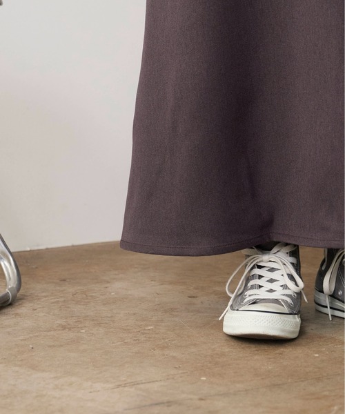 Gramicci（グラミチ）の「Gramicci/グラミチ WOOL LIKE FLARE SKIRT ウール フレアスカート（スカート・レディース・チャコール/ブラック・L/M/S）」の21枚目の写真