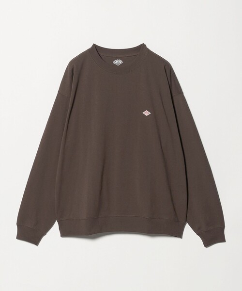 DANTON(ダントン)の「<DANTON>スウェット Tシャツ(Tシャツ/カットソー・メンズ・ダークグレー/ダークブラウン/ナチュラル・L/S/M)」の6枚目の写真
