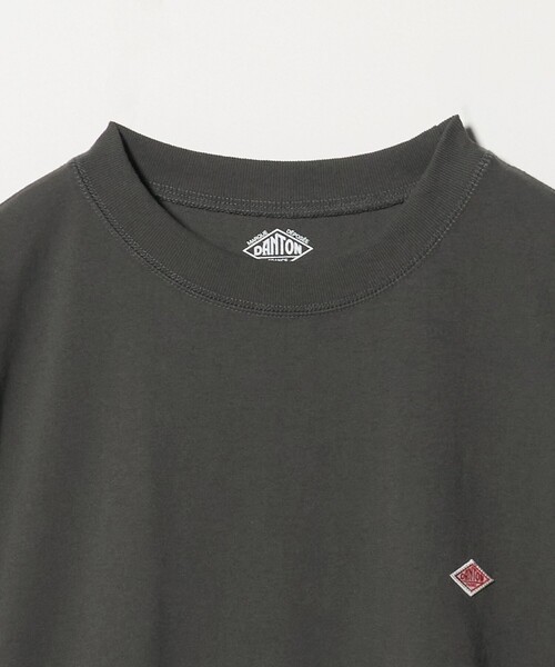 DANTON(ダントン)の「<DANTON>スウェット Tシャツ(Tシャツ/カットソー・メンズ・ダークグレー/ダークブラウン/ナチュラル・L/S/M)」の8枚目の写真