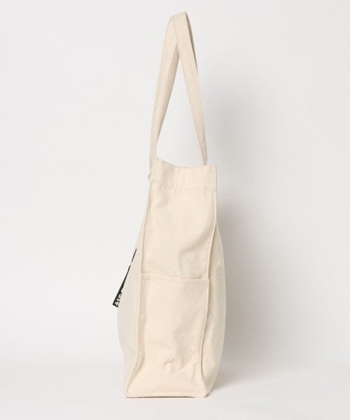 GLOBAL WORK（グローバルワーク）の「推しごとチャーム付きトート/577674（トートバッグ・レディース・レオパード/ブラック/ナチュラル・ONE SIZE）」の7枚目の写真