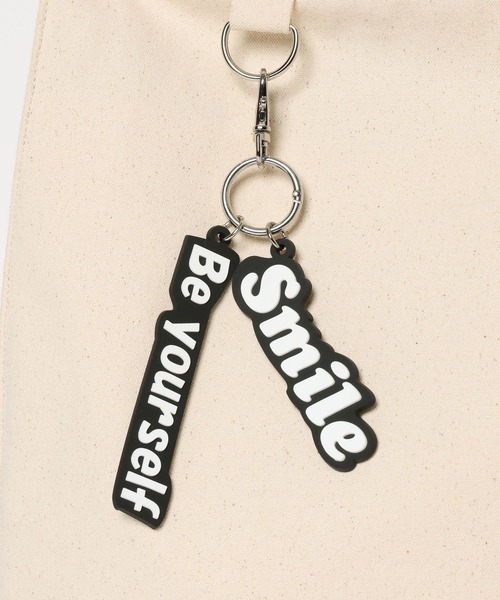 GLOBAL WORK（グローバルワーク）の「推しごとチャーム付きトート/577674（トートバッグ・レディース・レオパード/ブラック/ナチュラル・ONE SIZE）」の9枚目の写真