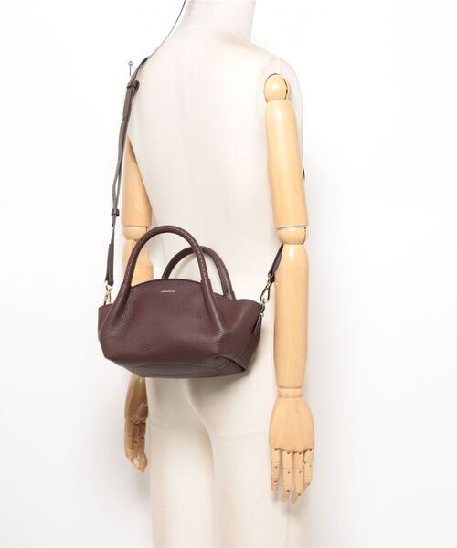 Scrap Book（スクラップブック）の「【LORISTELLA】ラウンドトートバッグS（トートバッグ・レディース・ネイビー/グリーン/ブラウン・FREE）」の7枚目の写真