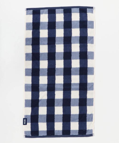 SMELLY（スメリー）の「TETO　SUPIMA COTTON FACETOWEL（ハンカチ/ハンドタオル・レディース・ベージュ/グレー/ネイビー・-）」の5枚目の写真