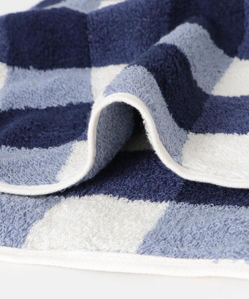 SMELLY（スメリー）の「TETO　SUPIMA COTTON FACETOWEL（ハンカチ/ハンドタオル・レディース・ベージュ/グレー/ネイビー・-）」の6枚目の写真