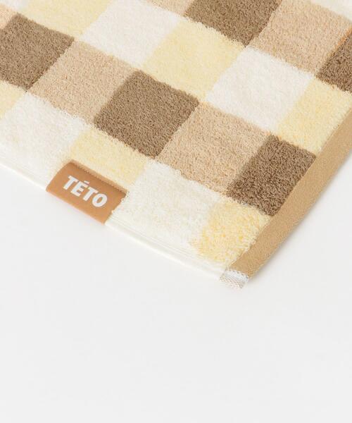 SMELLY（スメリー）の「TETO　SUPIMA COTTON FACETOWEL（ハンカチ/ハンドタオル・レディース・ベージュ/グレー/ネイビー・-）」の14枚目の写真