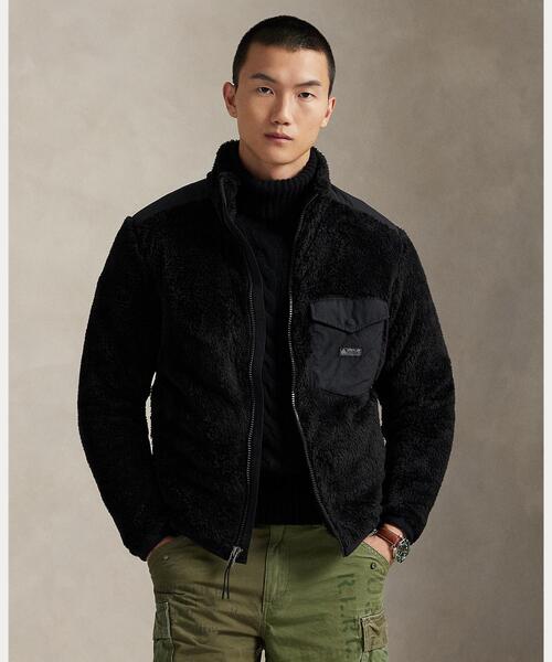 カーリー パイル フリース ジャケット（その他アウター）｜POLO RALPH