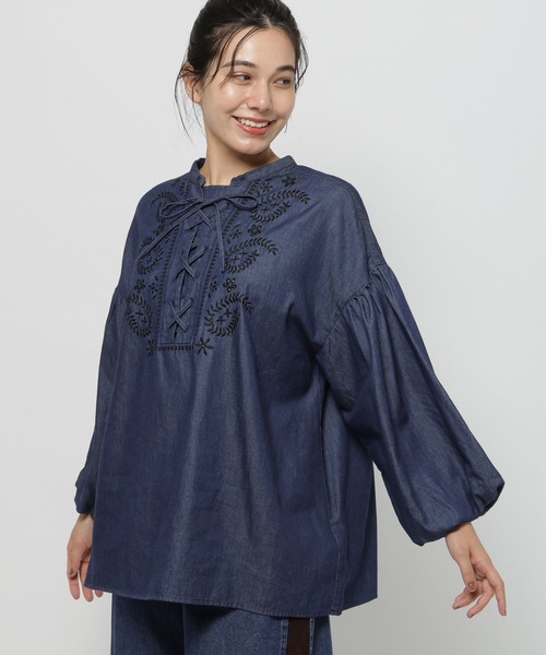 新品タグ付き ニコアンド BIGデニムシャツ misayoさんプロデュース 新品タグ付き ニコアンド BIGデニムシャツ misayoさん