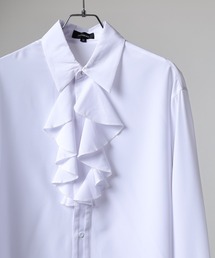 REGIEVO（レジエボ）の「REGIEVO エレガントなフリルシャツ（シャツ/ブラウス）」