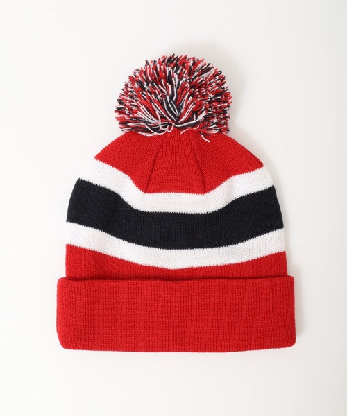 '47（フォーティーセブン）の「MLB公認 ’47BRAND 刺繍 カフニットキャップ（ニットキャップ/ビーニー・レディース・レッド・FREE）」の8枚目の写真