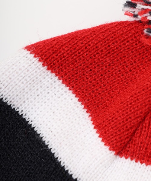 '47（フォーティーセブン）の「MLB公認 ’47BRAND 刺繍 カフニットキャップ（ニットキャップ/ビーニー・レディース・レッド・FREE）」の4枚目の写真