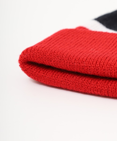 '47（フォーティーセブン）の「MLB公認 ’47BRAND 刺繍 カフニットキャップ（ニットキャップ/ビーニー・レディース・レッド・FREE）」の7枚目の写真