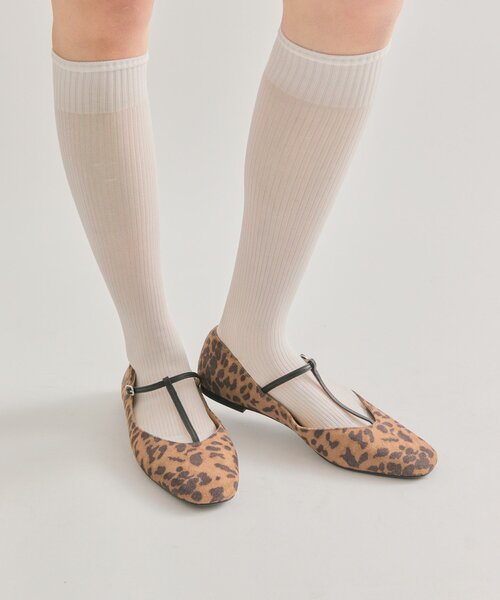 mystic（ミスティック）の「Tストラップパンプス（パンプス・レディース・ブラウン/ベージュ・36/37/38）」の4枚目の写真