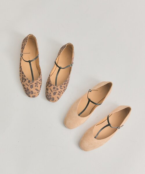 mystic（ミスティック）の「Tストラップパンプス（パンプス・レディース・ブラウン/ベージュ・36/37/38）」の5枚目の写真