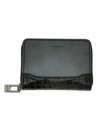 YUHAKU/ユハク」本革 ラウンドファスナー レザーウォレット 長財布