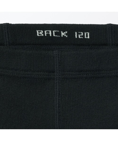 無印良品（ムジルシリョウヒン）の「キッズ　足なり直角　かかとに合う　タイツ（タイツ/ストッキング・キッズ・チャコールグレー/ブラック・150/140/130/120/110）」の7枚目の写真