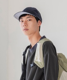 sneeuw（スニュウ）の「ストライプアンダーキャップ（キャップ）」