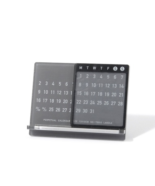 LAKOLE（ラコレ）の「アクリルスタンドカレンダー / 601593（インテリア雑貨・レディース・ブルー/グレー・FREE）」の2枚目の写真