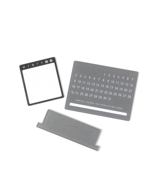 LAKOLE（ラコレ）の「アクリルスタンドカレンダー / 601593（インテリア雑貨・レディース・ブルー/グレー・FREE）」の5枚目の写真