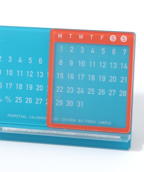 LAKOLE（ラコレ）の「アクリルスタンドカレンダー / 601593（インテリア雑貨・レディース・ブルー/グレー・FREE）」の11枚目の写真