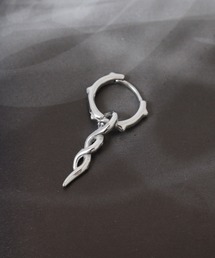 Diliraba（ディリラバ）の「Diliraba フープピアス 片耳 リングピアス 金属アレルギー対応 ステンレス ユニセックス 男女兼用（ピアス（片耳用））」