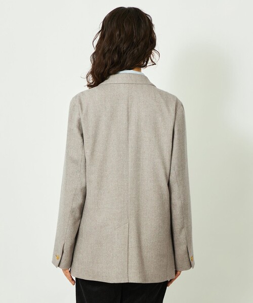 MACKINTOSH PHILOSOPHY（ﾏｯｷﾝﾄｯｼｭ ﾌｨﾛｿﾌｨｰ）の「GREY LABEL ウールシングルジャケット（テーラードジャケット・レディース・ダークネイビー/グレー系その他・6/2）」の8枚目の写真