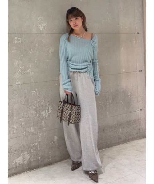 SLY(スライ)の「MONOGRAM JQ TOTE BAG/S モノグラム ジャガード トートバック エス(ショルダーバッグ・レディース・ブラウン・FREE)」の12枚目の写真