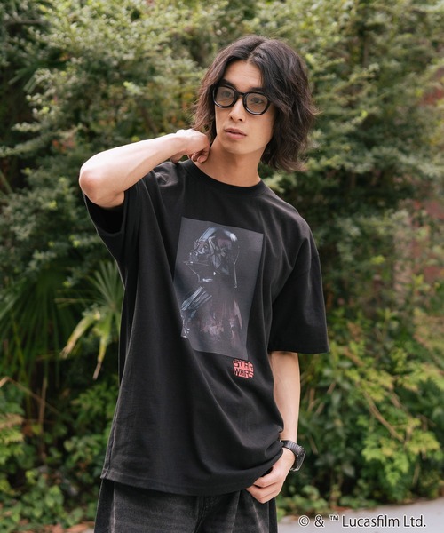 STAR WARS(スターウォーズ)の「【STARWARS/スター・ウォーズ】STARWARS SOUVENIR Tシャツ(Tシャツ/カットソー・メンズ・ブラック系その他3/ブラック系その他4/ホワイト系その他/ブラック系その他2・MEDIUM/LARGE/X-LARGE)」の1枚目の写真