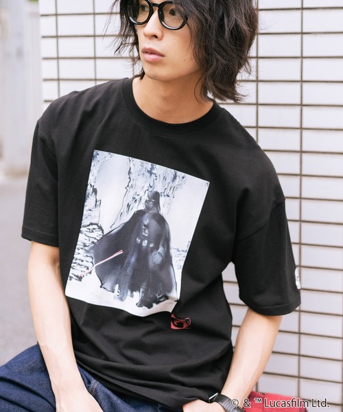 STAR WARS(スターウォーズ)の「【STARWARS/スター・ウォーズ】STARWARS SOUVENIR Tシャツ(Tシャツ/カットソー・メンズ・ブラック系その他3/ブラック系その他4/ホワイト系その他/ブラック系その他2・MEDIUM/LARGE/X-LARGE)」の4枚目の写真