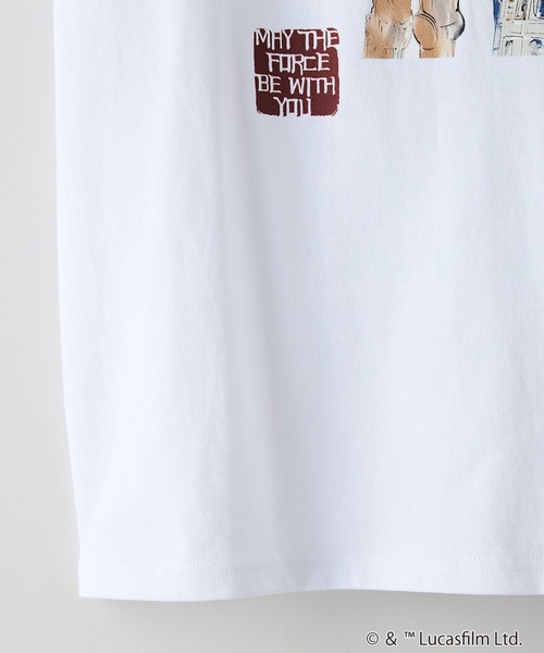 STAR WARS(スターウォーズ)の「【STARWARS/スター・ウォーズ】STARWARS SOUVENIR Tシャツ(Tシャツ/カットソー・メンズ・ブラック系その他3/ブラック系その他4/ホワイト系その他/ブラック系その他2・MEDIUM/LARGE/X-LARGE)」の8枚目の写真