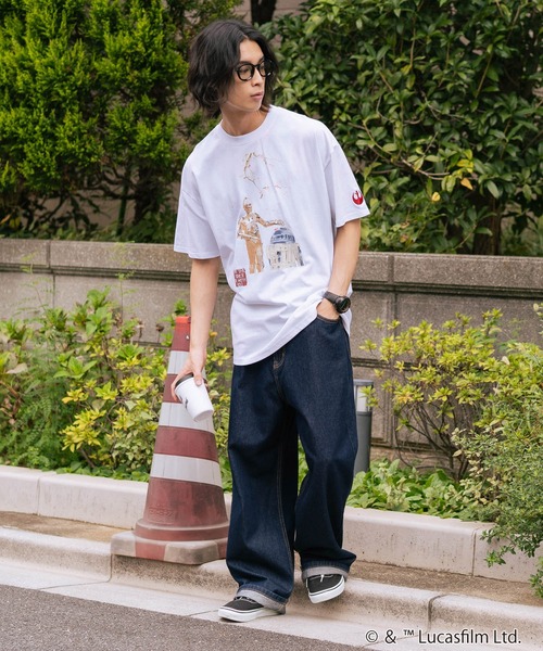 STAR WARS(スターウォーズ)の「【STARWARS/スター・ウォーズ】STARWARS SOUVENIR Tシャツ(Tシャツ/カットソー・メンズ・ブラック系その他3/ブラック系その他4/ホワイト系その他/ブラック系その他2・MEDIUM/LARGE/X-LARGE)」の19枚目の写真