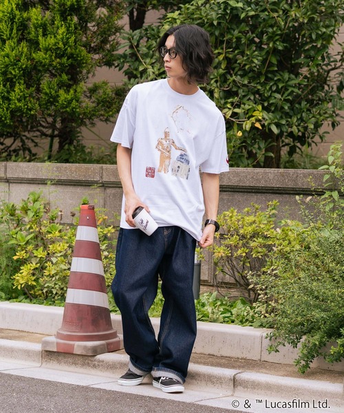 STAR WARS(スターウォーズ)の「【STARWARS/スター・ウォーズ】STARWARS SOUVENIR Tシャツ(Tシャツ/カットソー・メンズ・ブラック系その他3/ブラック系その他4/ホワイト系その他/ブラック系その他2・MEDIUM/LARGE/X-LARGE)」の21枚目の写真