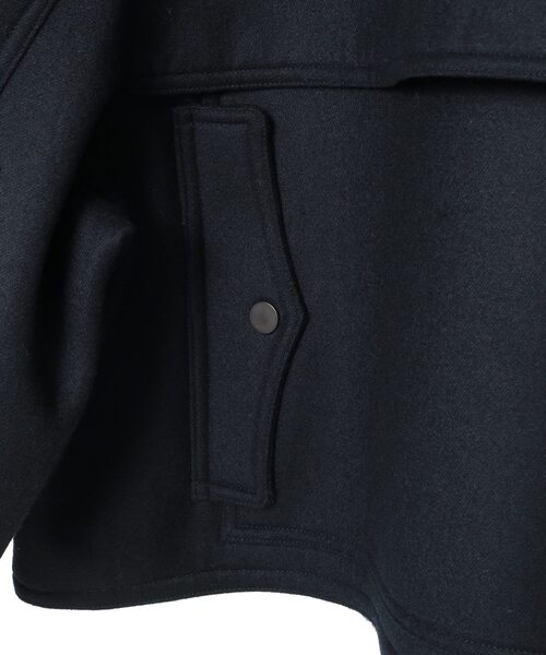 CURRENTAGE(カレンテージ)の「【CURRENTAGE/カレンテージ】Bonded short coat(その他アウター・レディース・チェック/ネイビー・2/1)」の10枚目の写真