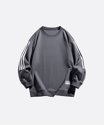 U:UME（ユーム）の「Stripe Docking Sweat（スウェット）」