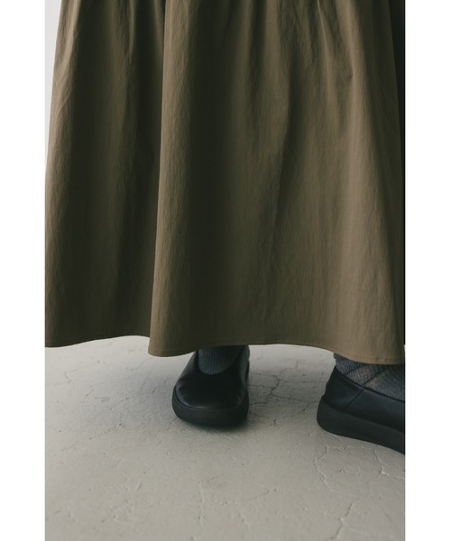 STYLEMIXER(スタイルミキサー)の「シャーリングフォルムワンピース(ワンピース・レディース・ブラック/カーキ・SMALL/MEDIUM)」の20枚目の写真