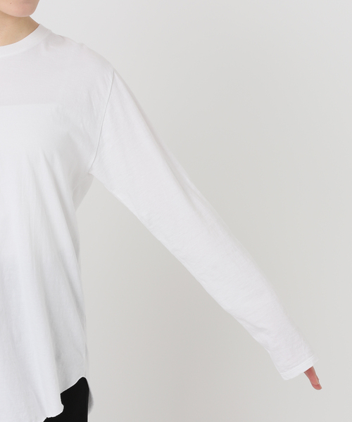 AP STUDIO（エーピーストゥディオ）の「New ラウンドテールTシャツ（Tシャツ/カットソー・レディース・ホワイト・FREE）」の18枚目の写真