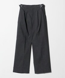 A DAY IN THE LIFE UNITED ARROWS | シャンブレー ワイドパンツ <A DAY IN THE LIFE>(その他パンツ)