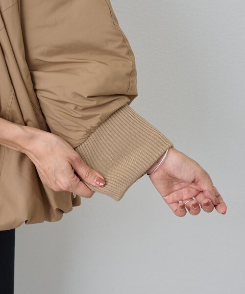 BEARDSLEY（ビアズリー）の「中綿バルーンブルゾン（その他アウター・レディース・ブラック/キャメル・FREE）」の15枚目の写真