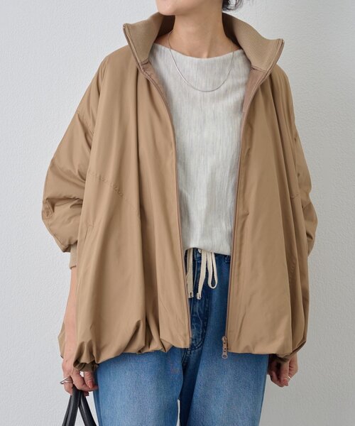 ギャザーフーディバルーンブルゾン　ビアズリー beardsley ギャザーフーディバルーンブルゾン ビアズリー beardsley ビアズリー