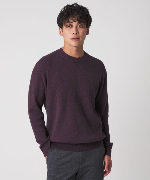 カシミヤブレンド スムースニット-ウォッシャブル-＜A DAY IN THE LIFE